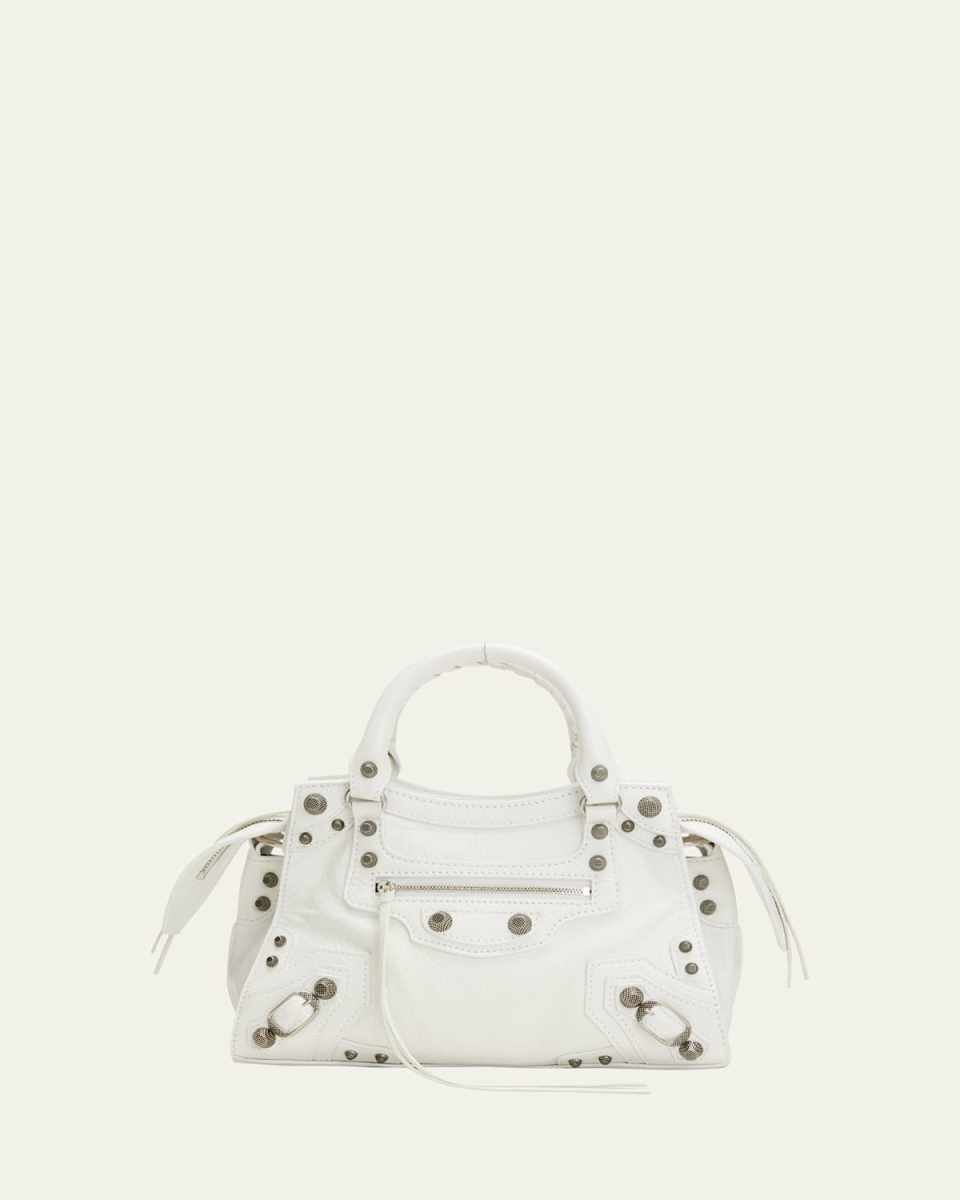 Cagole XS Leather Top-Handle Bag