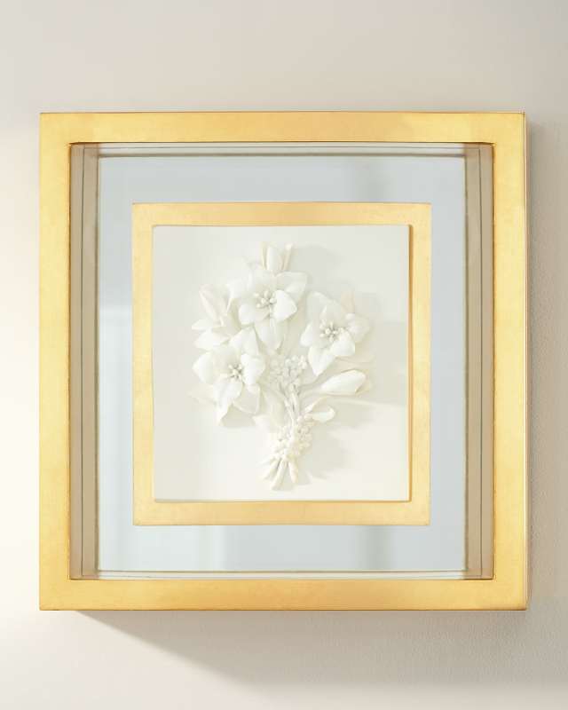 "Botanical Porcelain II" Wall Art