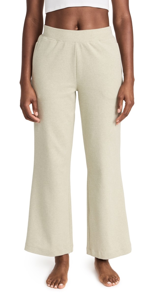 Eberjey The Wide Leg Pants BOTANICAL ZEN GREEN
