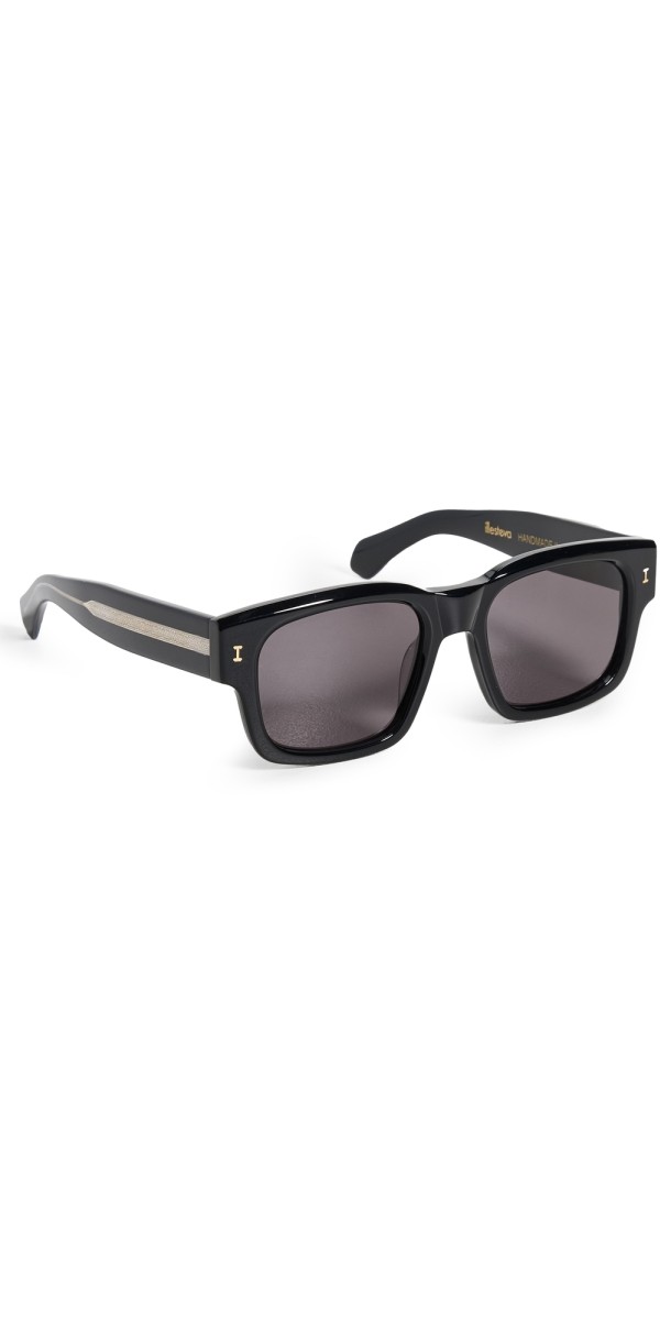 Illesteva Vito Black/Gold Sunglasses Black/Gold
