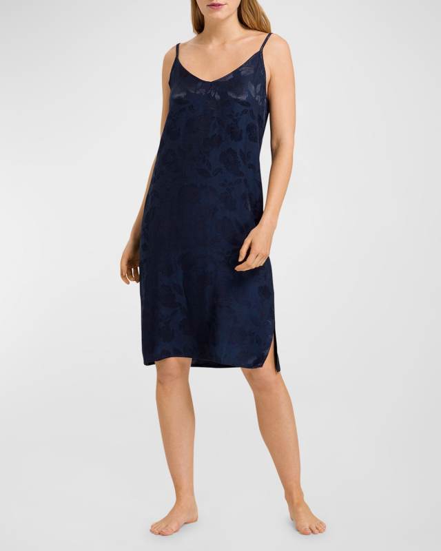 Valene Floral Jacquard Chemise