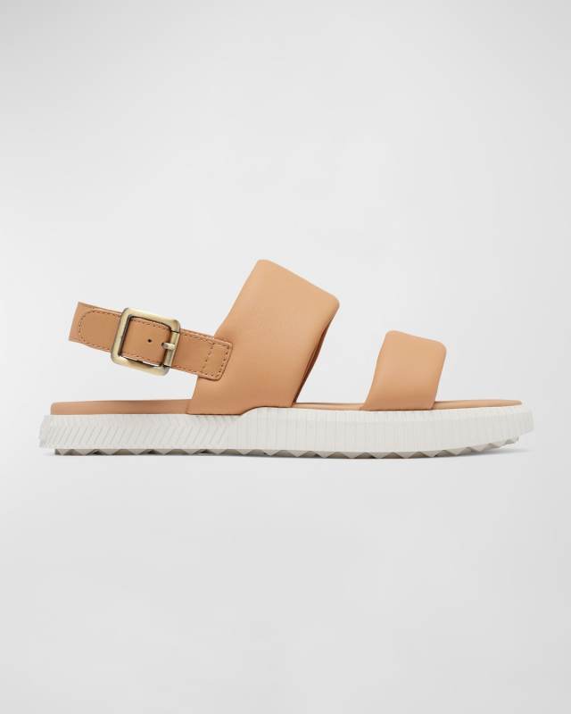 Ona Streetworks Leather Ankle-Strap Sandals