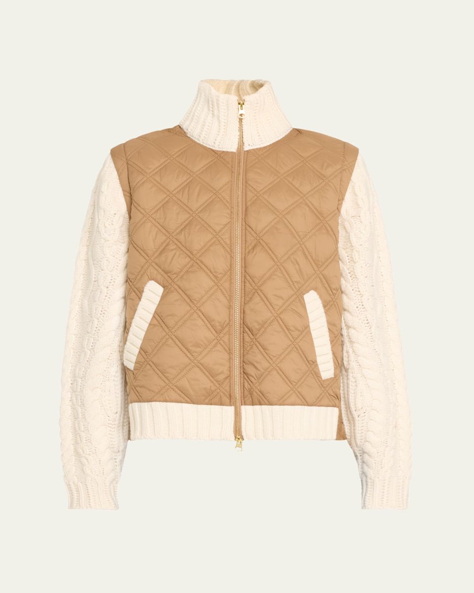 Patra Mixed-Media Jacket