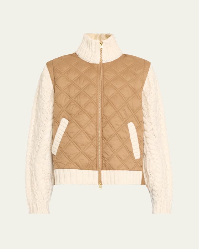 Patra Mixed-Media Jacket
