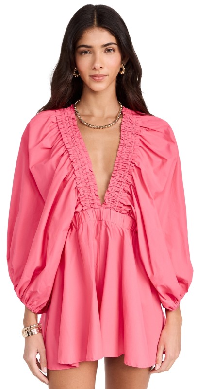 SUNDRESS Alicia Jumpsuit Neon Pink