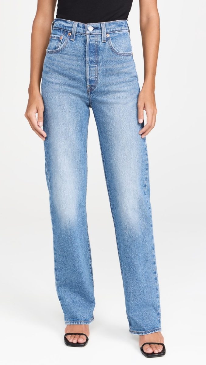 Levi's Ribcage Full Length Jeans Dance Around