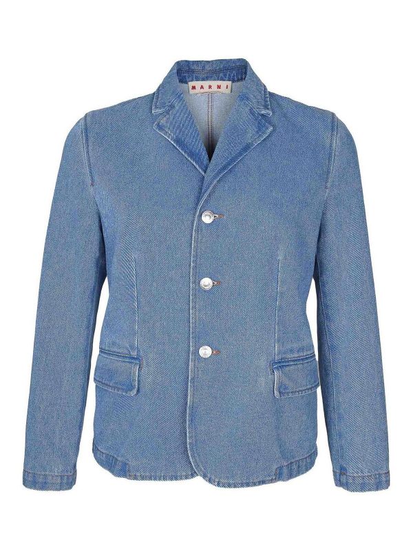 Marni Veste En Jean - Denim