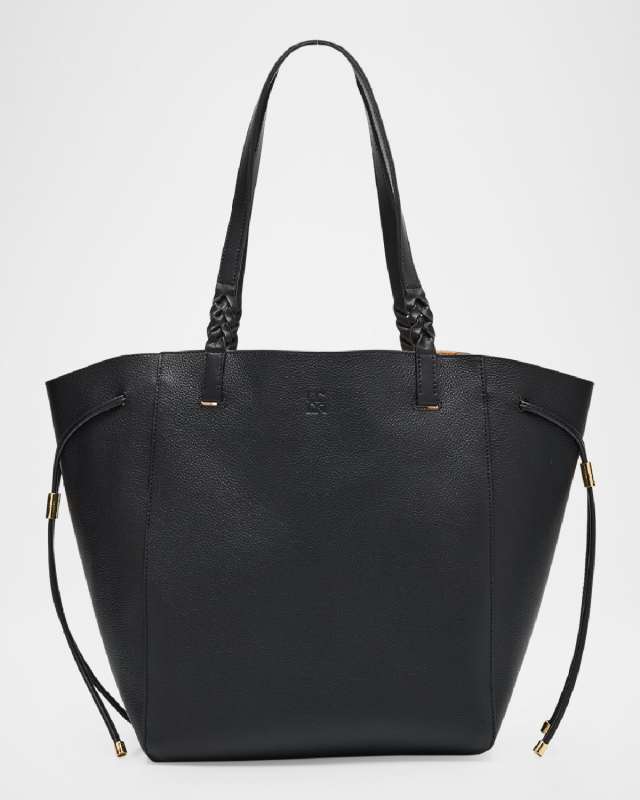 Alma Bicolor Leather Tote Bag