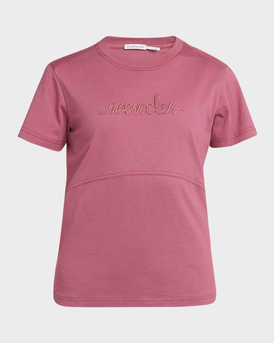 Beaded Logo T-Shirt