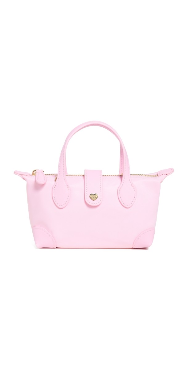 Stoney Clover Lane Pouchette Crossbody Bag Flamingo