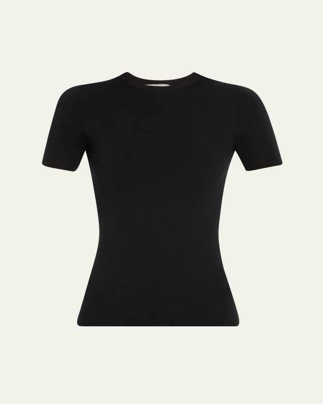 Crewneck Cashmere Tee