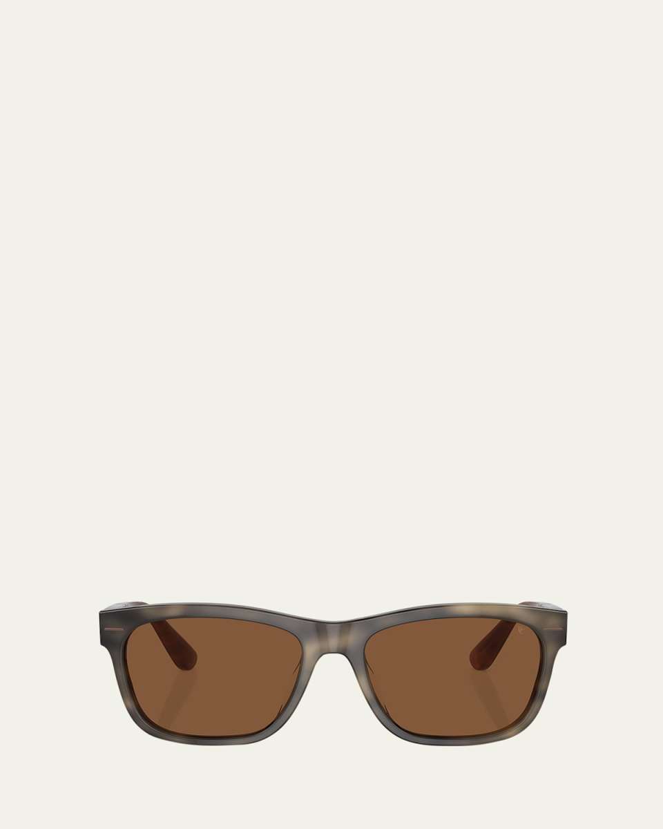 Polarized Acetate Cat-Eye Sunglasses