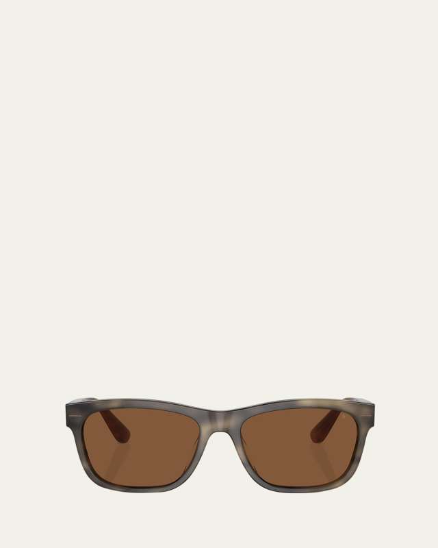 Polarized Acetate Cat-Eye Sunglasses