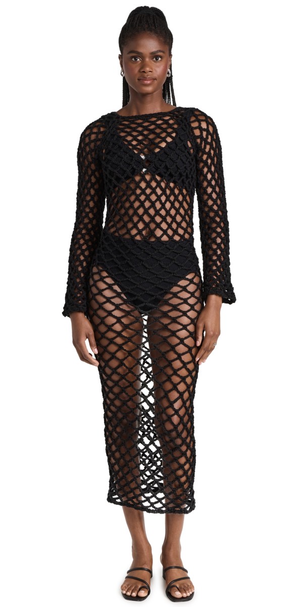 Nia Thomas High Priestess Dress Black