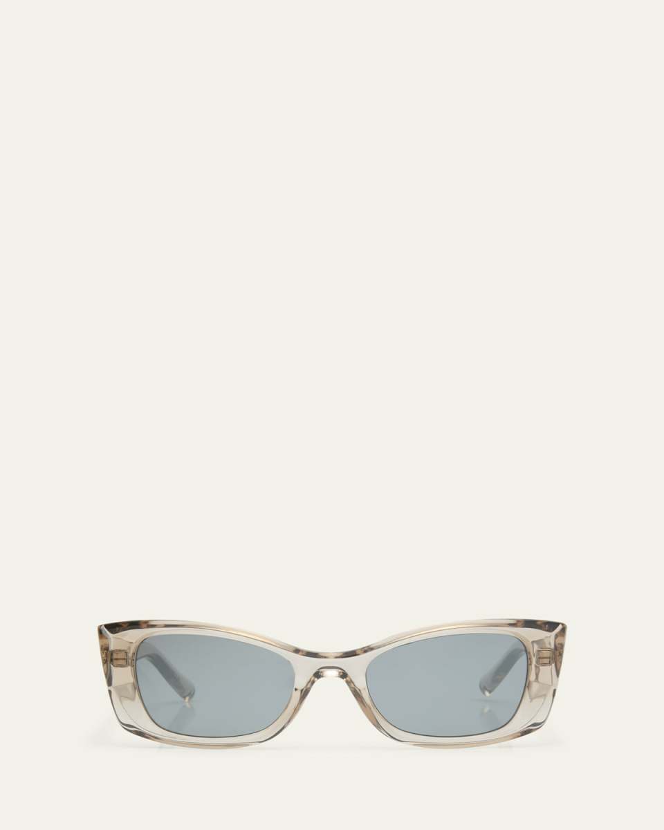 Logo Acetate Cat-Eye Sunglasses