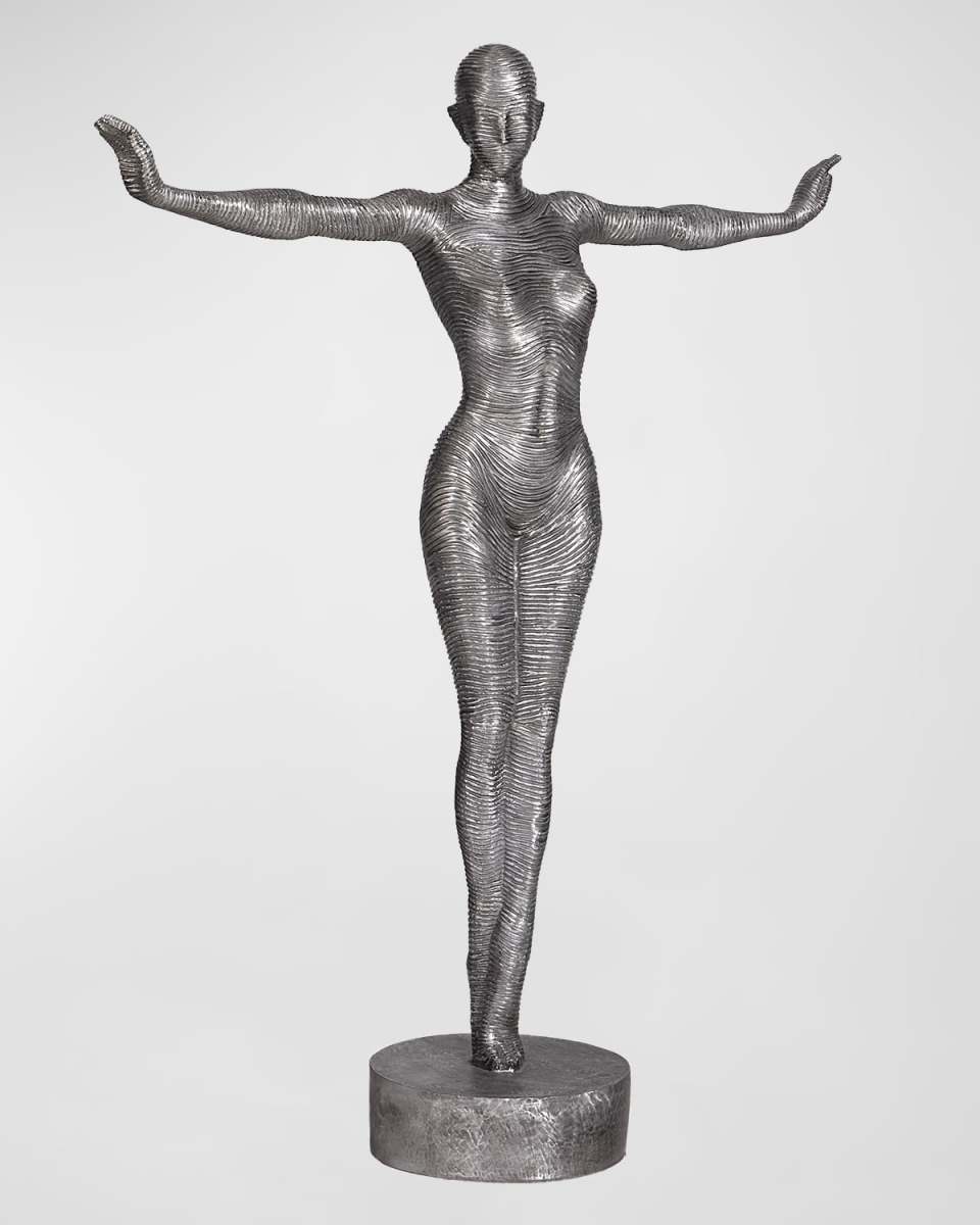 Outstretched Arms Standing Sculpture, 68"