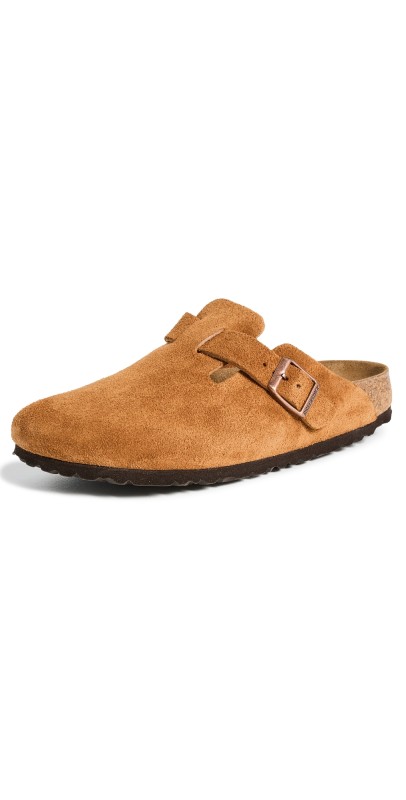 Birkenstock Boston Soft Footbed Clogs Mink