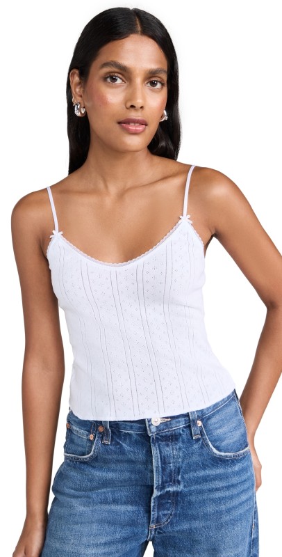 COUCOU The Long Cami White