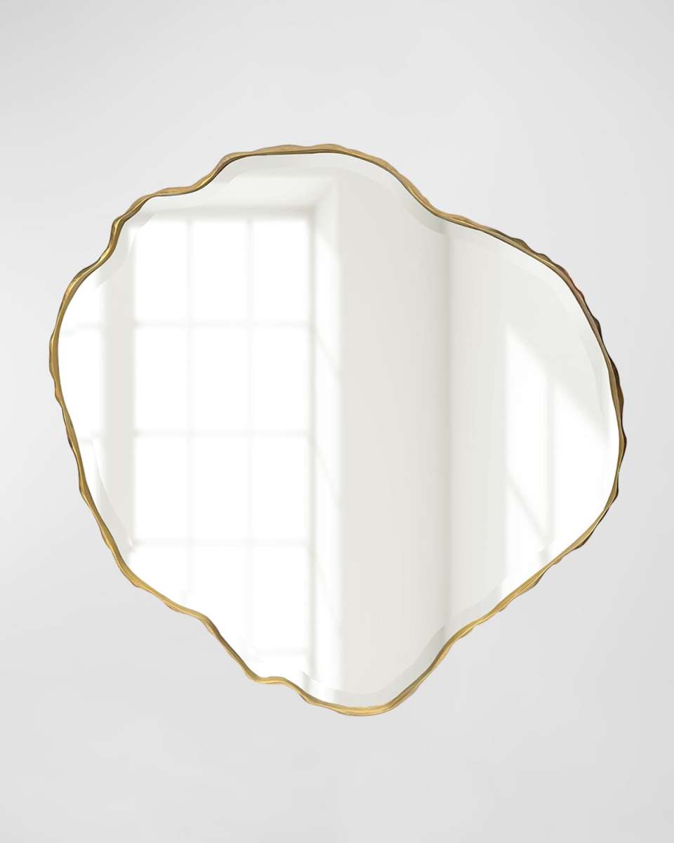 Auric Ripples 55" Wall Mirror