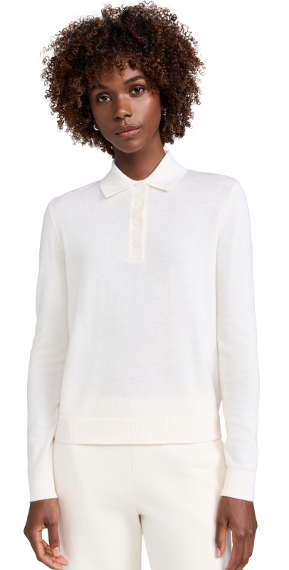 OGD One Grey Day Laguna Merino Polo Ivory