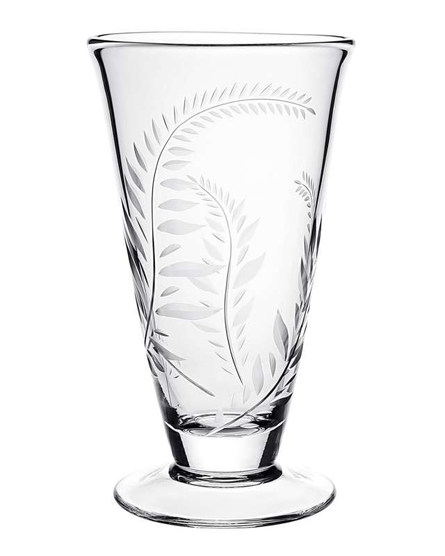 Jasmine Footed Vase, 9"