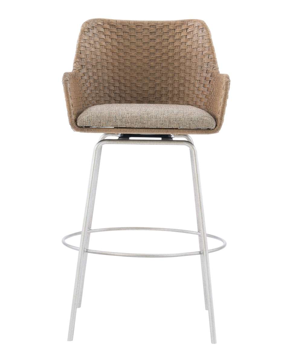 Meade Swivel Bar Stool, 30"