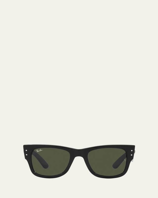 Logo Square Nylon Sunglasses, 51MM