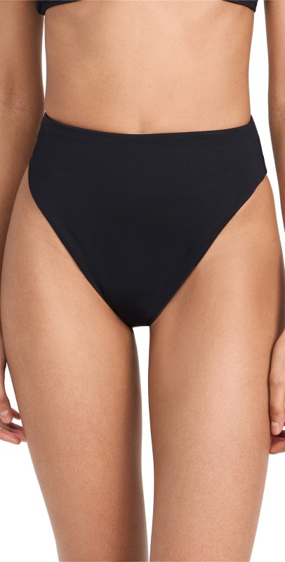 ViX Swimwear Solid Gigi Hot Bottoms Black