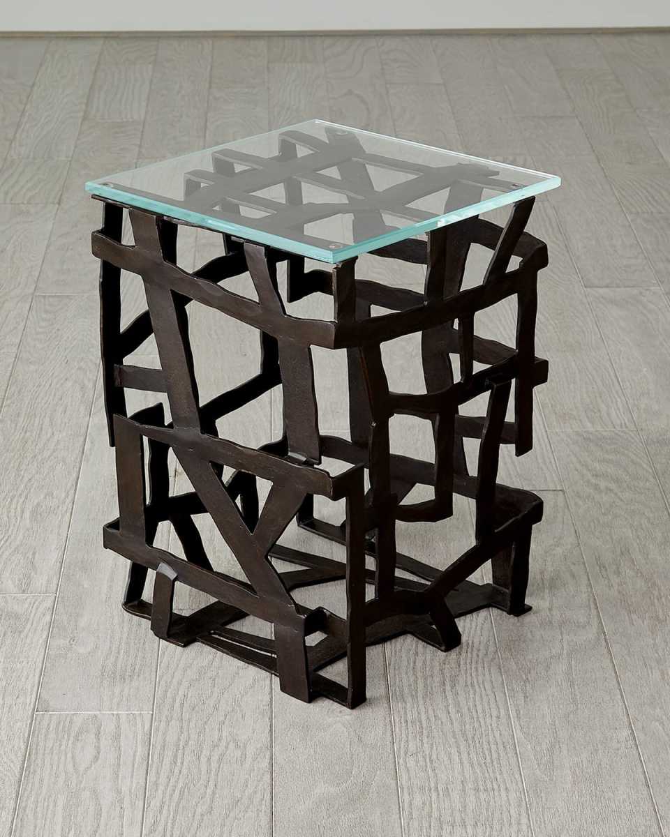 Fragments End Table