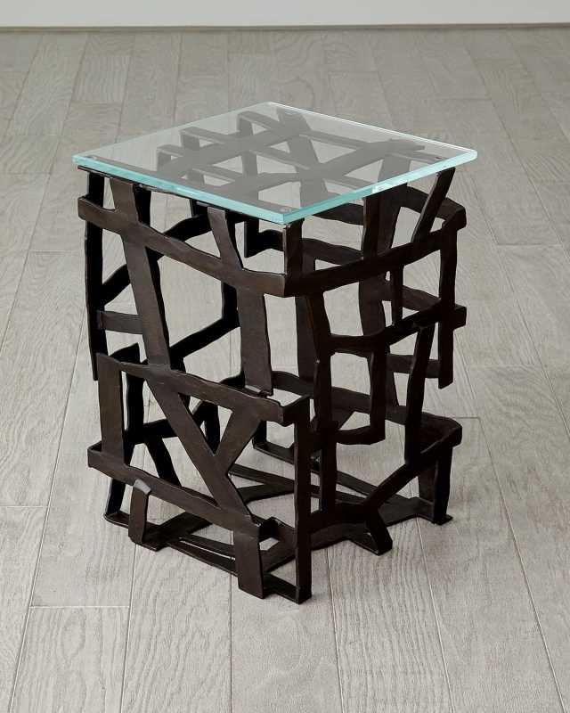 Fragments End Table