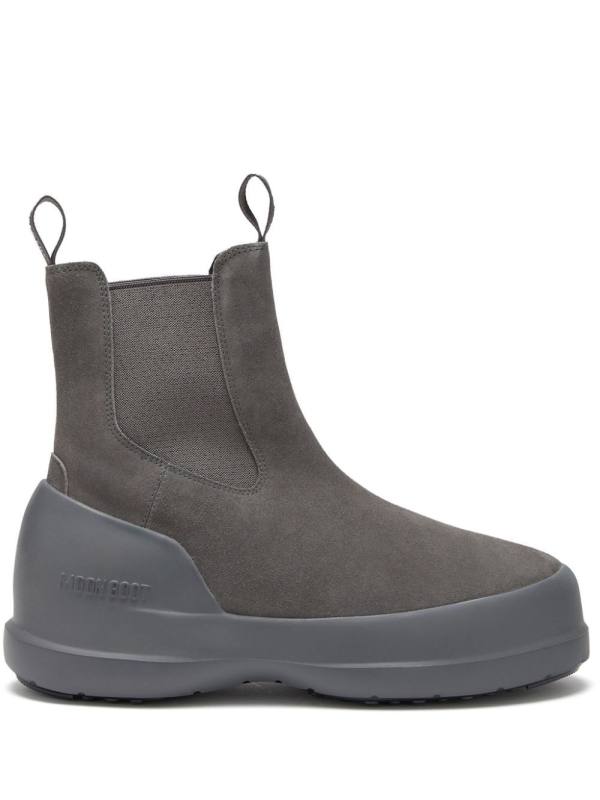 Luna logo-print boots