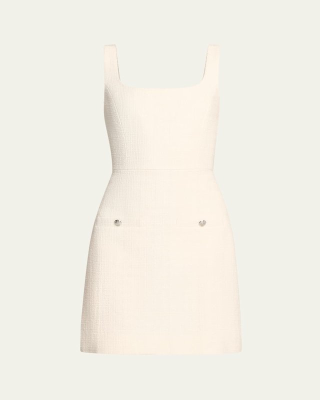 Sabra Tailored Tweed Mini Dress