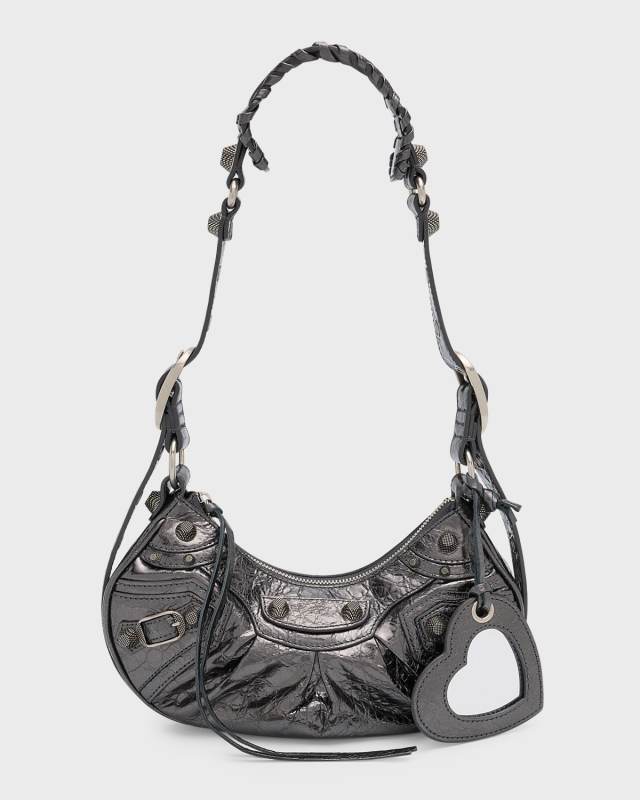 Le Cagole XS Metallic Shoulder Bag