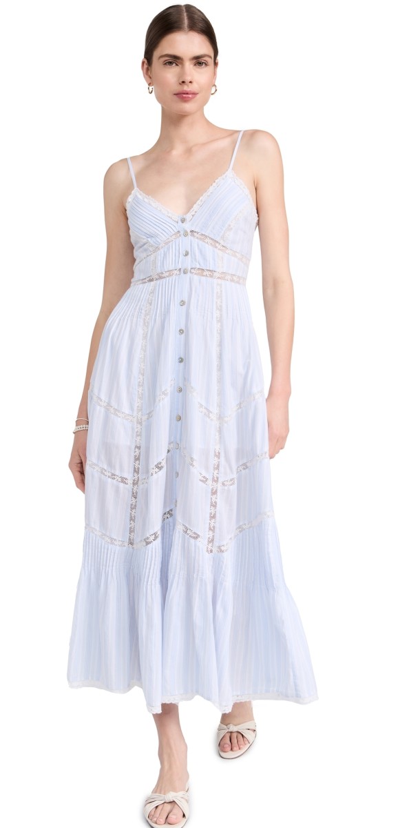 LoveShackFancy Esilda Dress Vintage Voyage