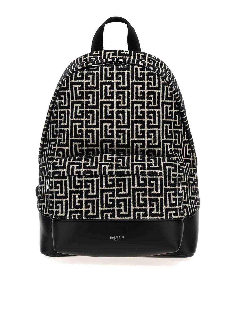 Balmain Sac À Dos - Monogram