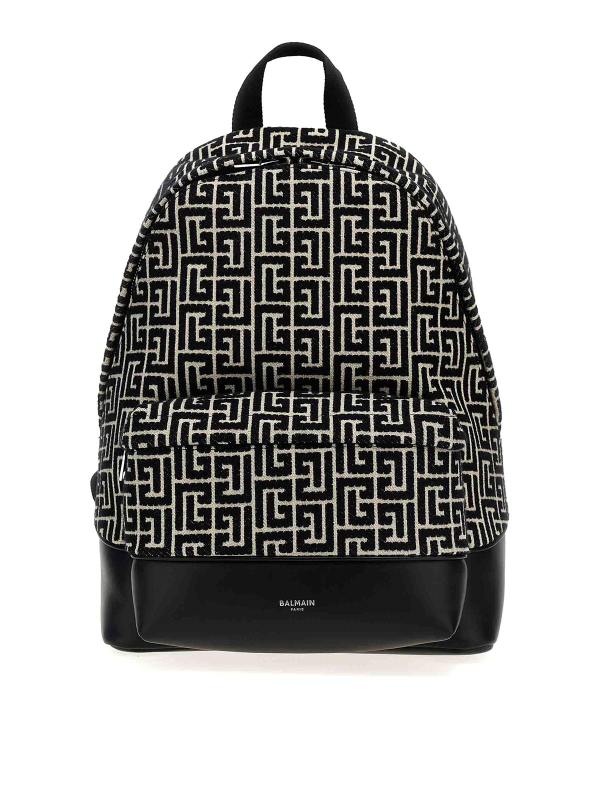 Balmain Sac À Dos - Monogram