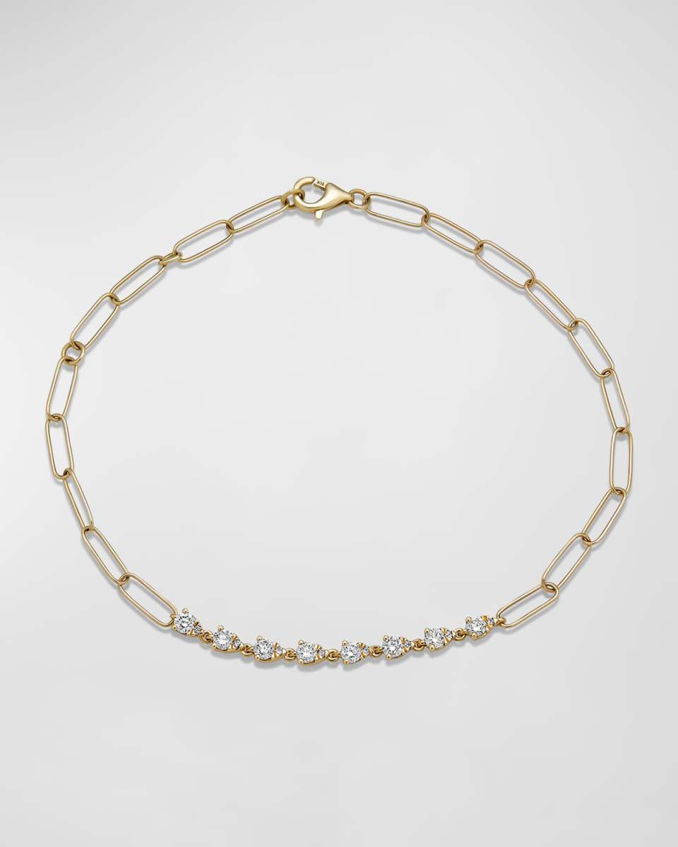 Pear Illusion Diamond Bracelet
