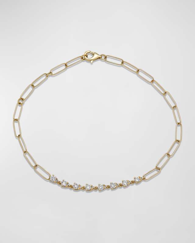 Pear Illusion Diamond Bracelet