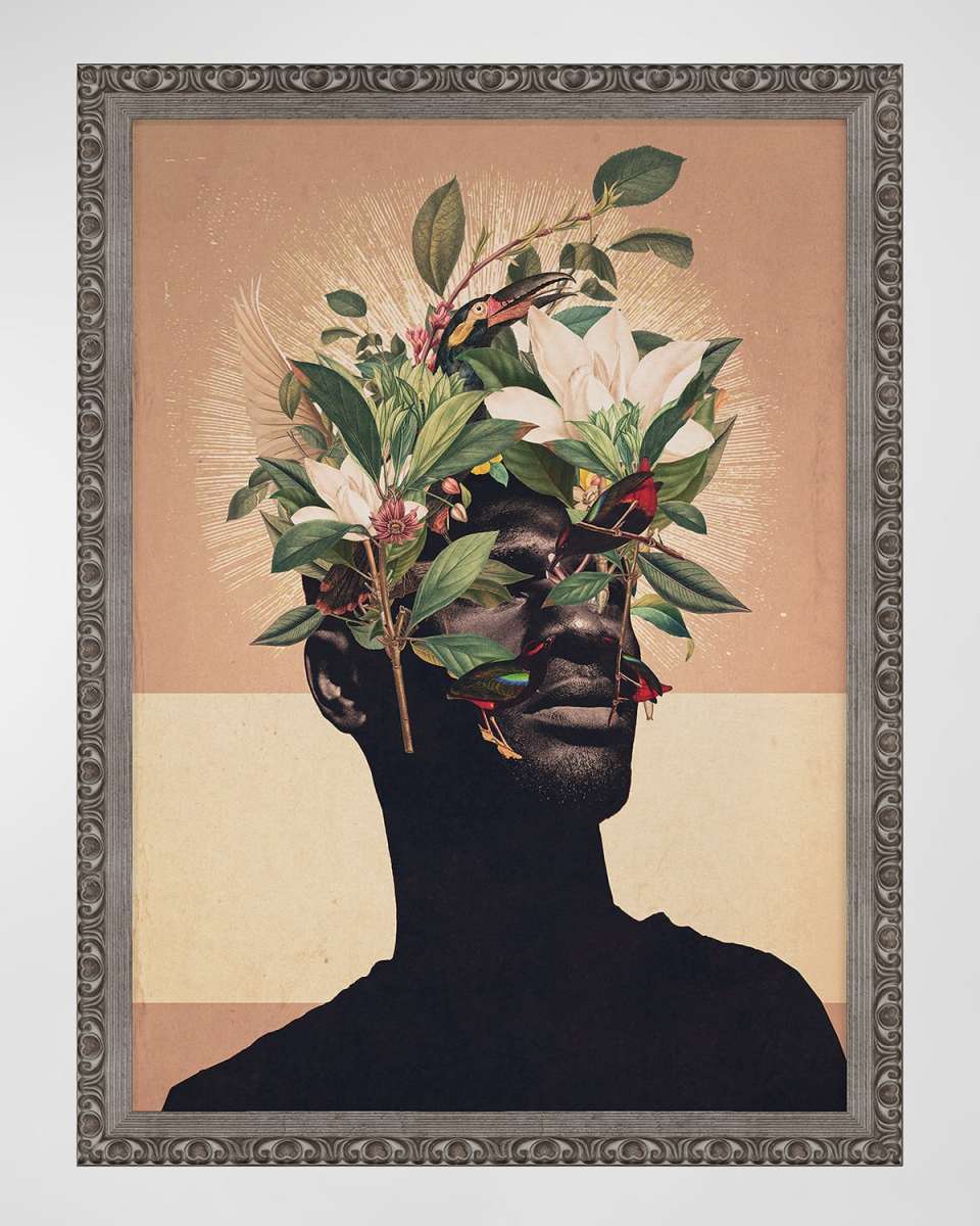 "Birds Are My Real Origin" Framed Print by Frank Moth, 30" x 40"