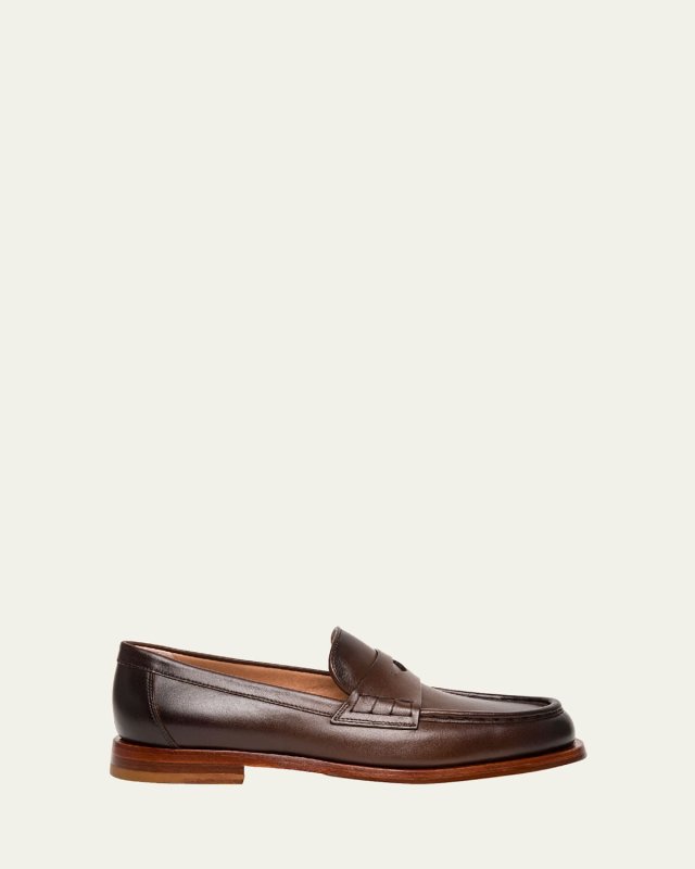 Airglow Classic Leather Penny Loafers