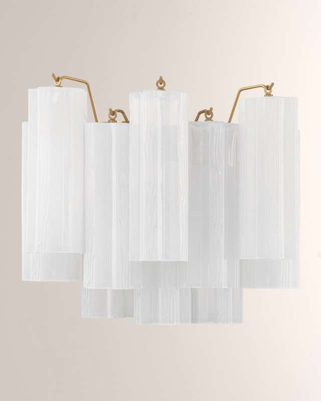Addis 2-Light Aged Brass Wall Mount