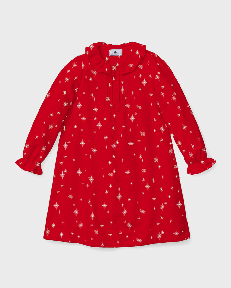 Girl's Delphine Starry Night Nightgown, Size 6M-