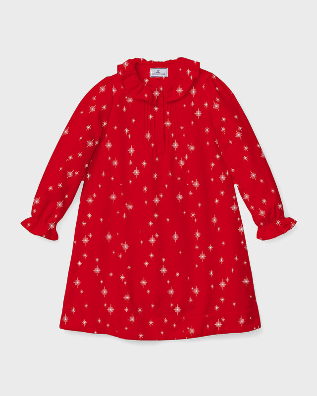 Girl's Delphine Starry Night Nightgown, Size 6M-