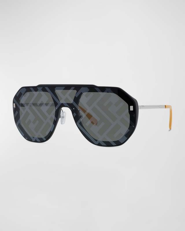 FF Logo Injection Plastic Shield Sunglasses