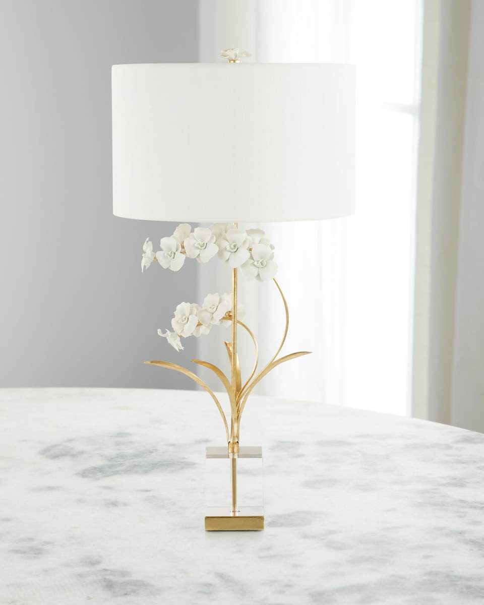 Porcelain Petals Table Lamp