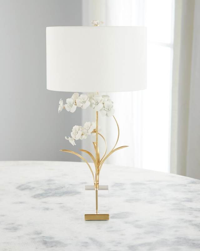 Porcelain Petals Table Lamp