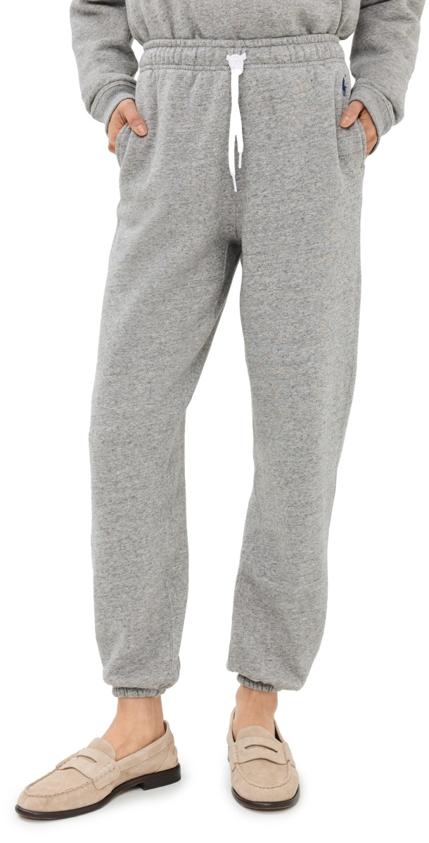 Polo Ralph Lauren Ankle Sweatpants Dark Vintage Heather