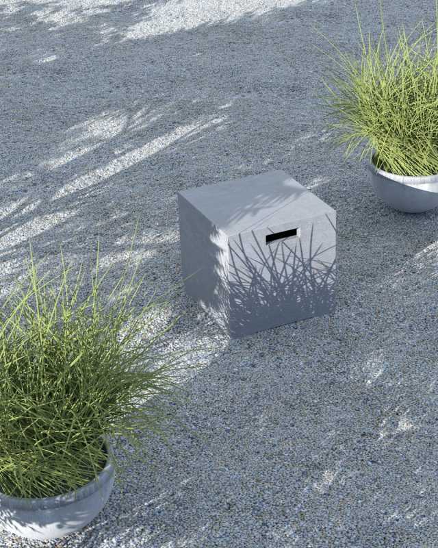 Gravestone Square Tank Cover