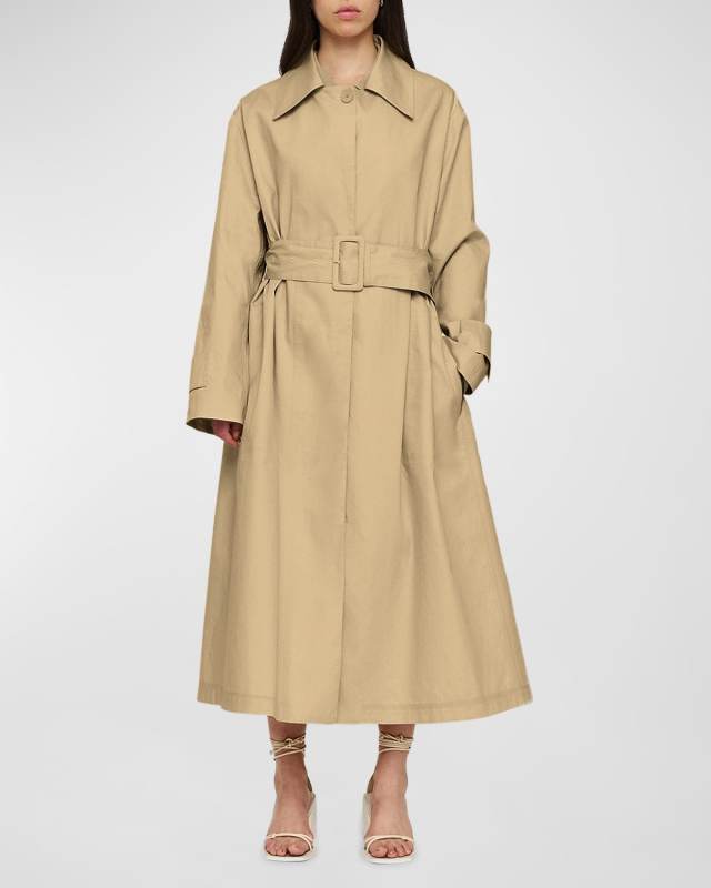 Lowendal Oversized Belted Coat