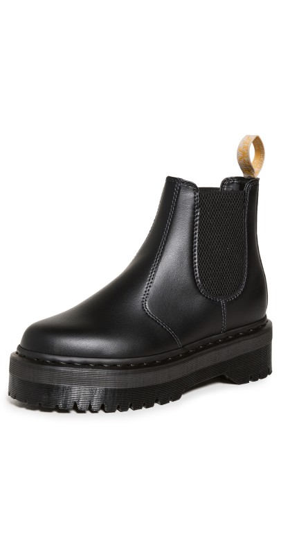 Dr. Martens Vegan 2976 Quad Chelsea Boots Black